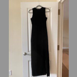 Vintage 90s James Purcell Black Velvet Gown